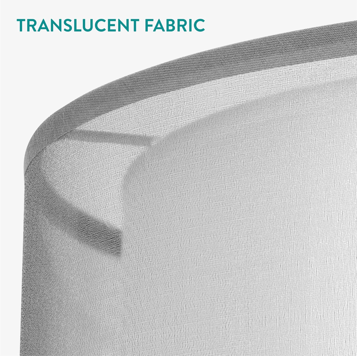 Navaris LED Φωτιστικό Οροφής Ρυθμιζόμενο με Τηλεχειριστήριο και Υφασμάτινο Κάλυμμα - 40cm - White - 60825.40.02