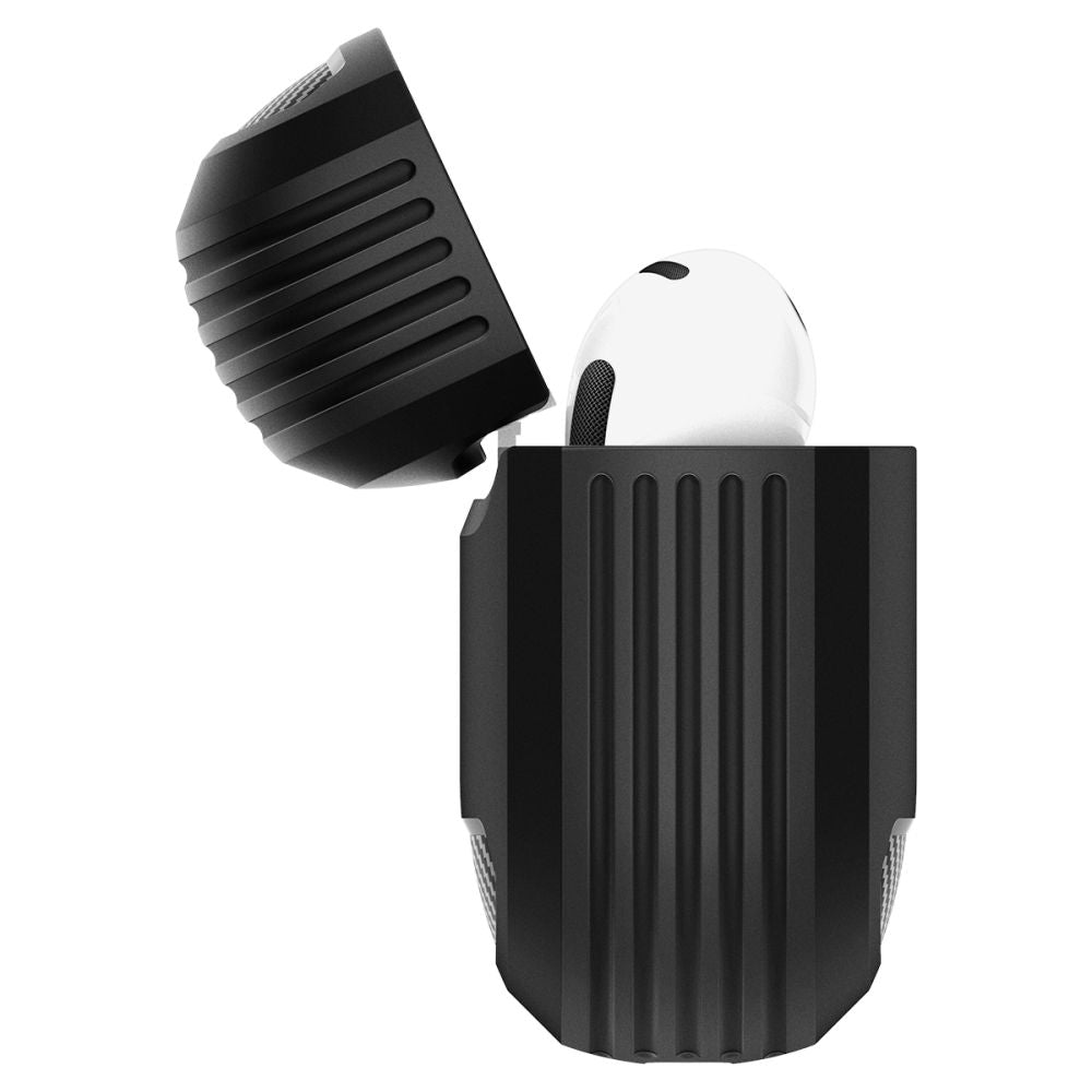 Spigen AirPods 4 Θήκη Σιλικόνης - Rugged Armor - Matte Black