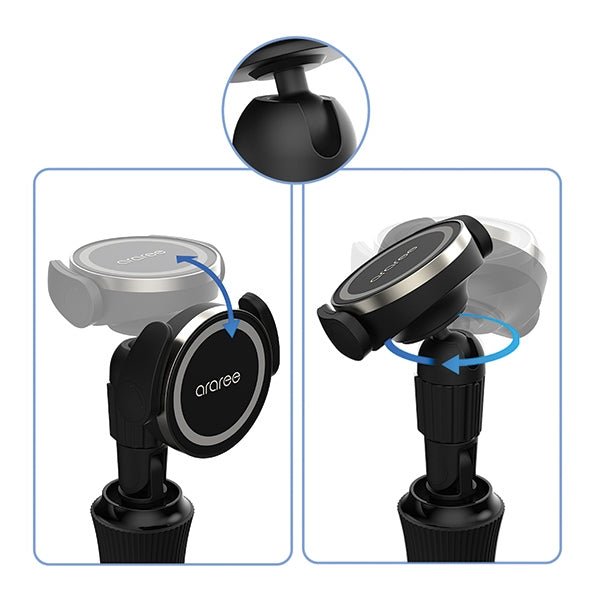 Araree Selfie Stick Magfie PodPro Τρίποδο με Τηλεχειριστήριο Bluetooth - Black