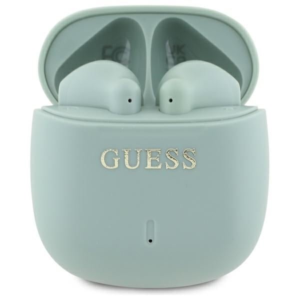 Guess Printed Classic Logo - Bluetooth 5.3 - Ασύρματα ακουστικά για Κλήσεις / Μουσική - Green