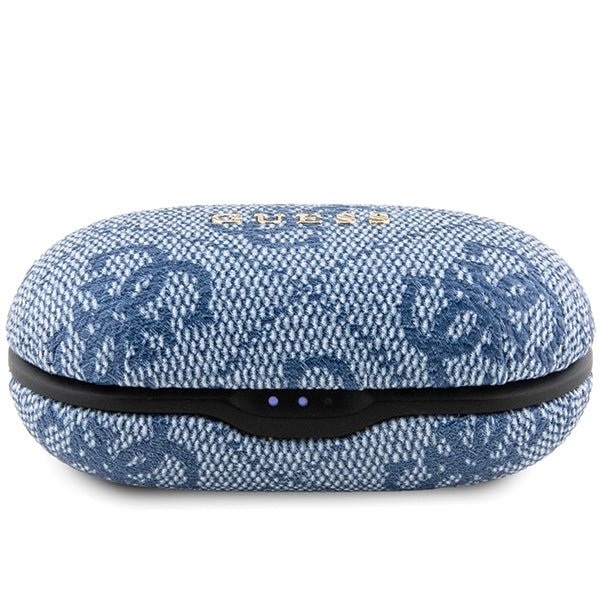 Guess 4G Metal Logo - Bluetooth 5.3 - Ασύρματα ακουστικά για Κλήσεις / Μουσική - Blue