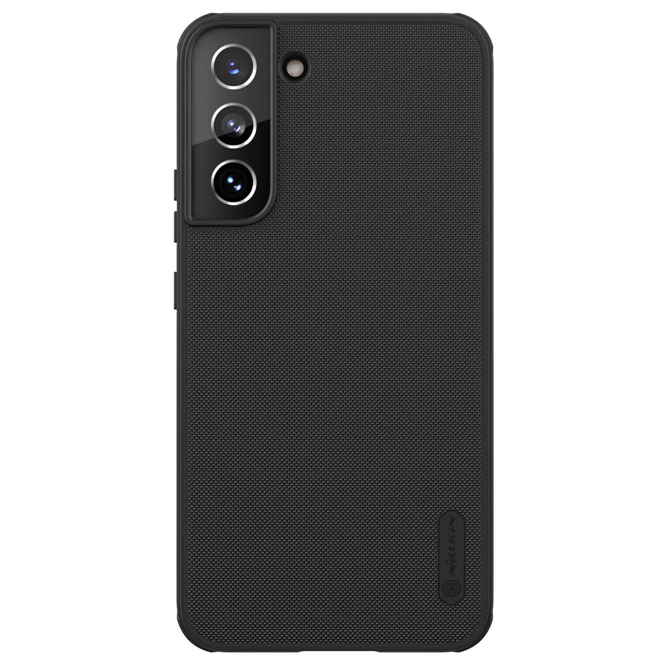 Nillkin Samsung Galaxy S22 Super Frosted Shield Pro Σκληρή Θήκη με Πλαίσιο Σιλικόνης - Black