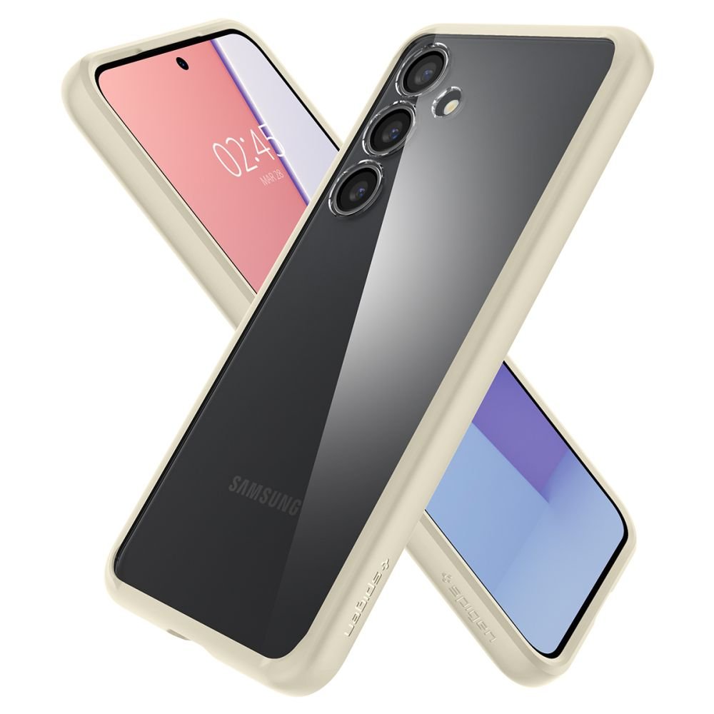 Spigen Samsung Galaxy S24 - Ultra Hybrid Σκληρή Θήκη με Πλαίσιο Σιλικόνης - Mute Beige