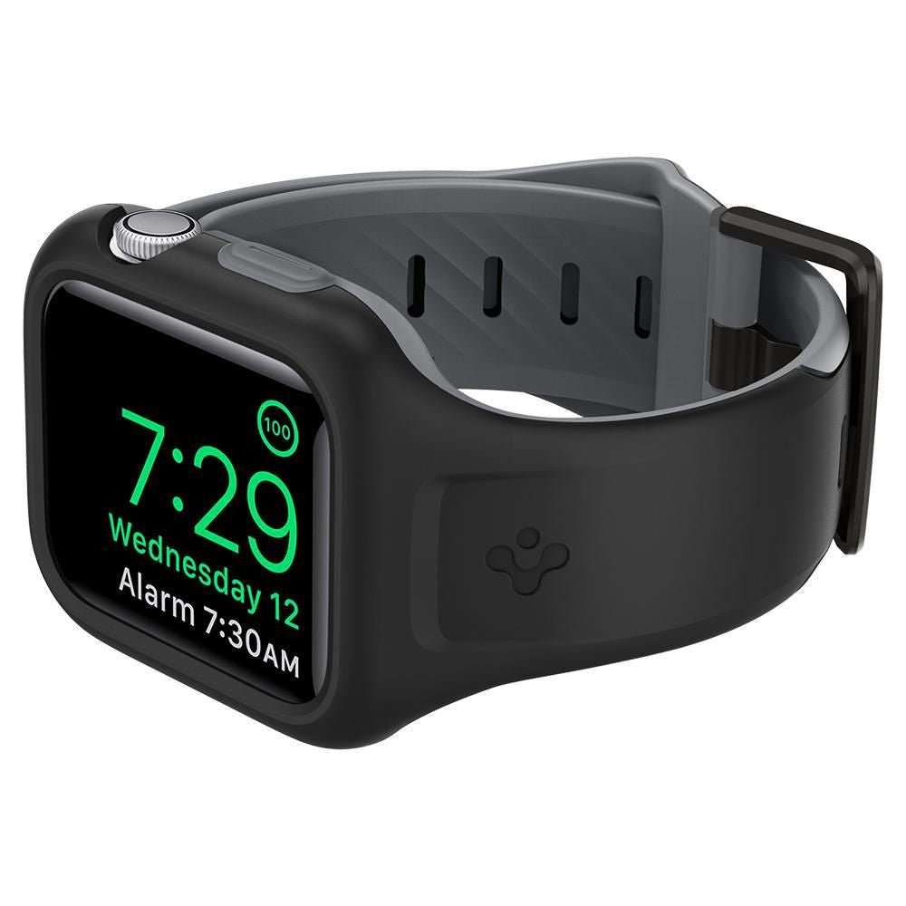 Spigen Λουράκι Apple Watch 4 / 5 / 6 / SE / SE 2 40mm Liquid Air Pro - Black