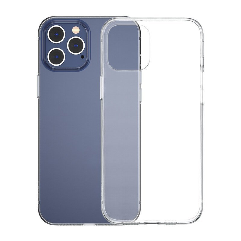 Baseus Simple Series TPU Case for iPhone 12 Pro Max - Διάφανη - ARAPIPH67N - 02