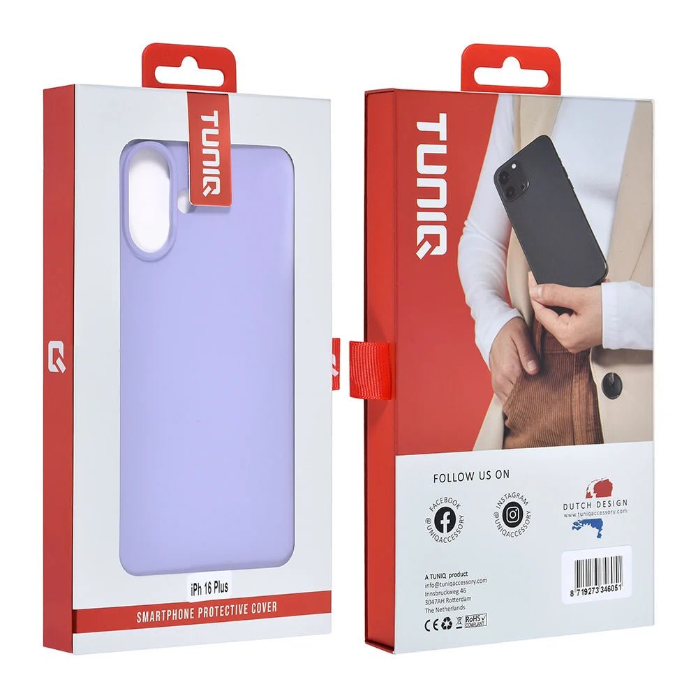 Tuniq iPhone 16 Plus Θήκη Σιλικόνης - Purple