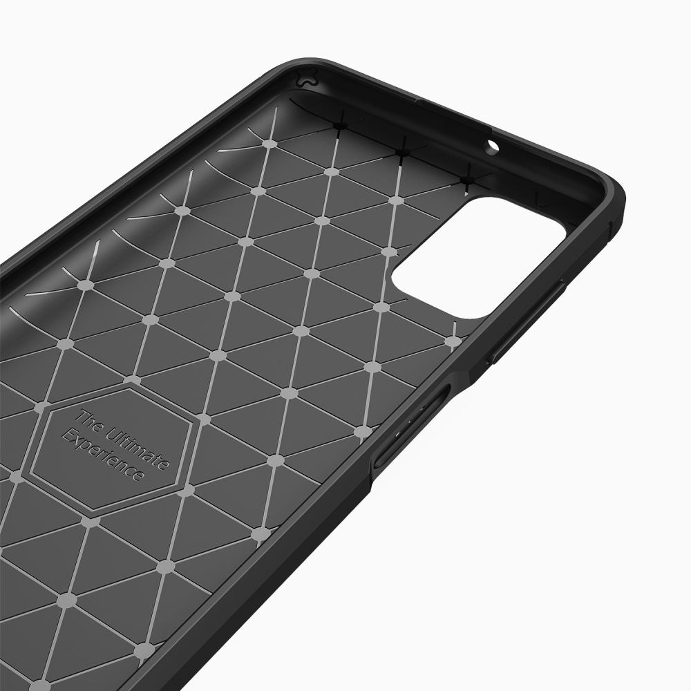 Tech - Protect Samsung Galaxy A03s Θήκη Rugged Carbon TPU - Black