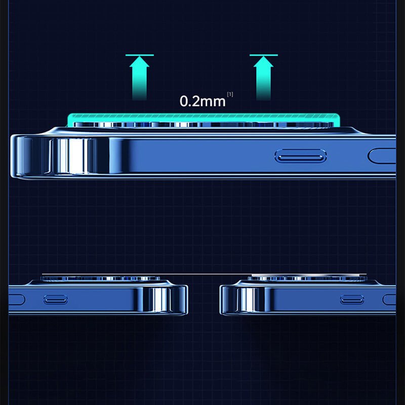 Joyroom iPhone 12 Pro Mirror Series 9H Αντιχαρακτικό Γυαλί για την Κάμερα - Διάφανο - JR - PF729