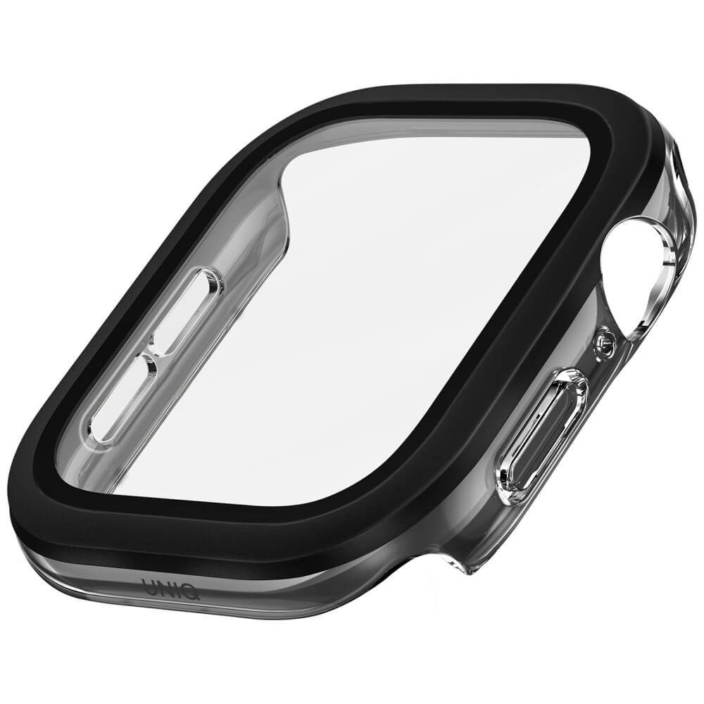 Uniq Θήκη Apple Watch 10/11 - 42mm Voute με Προστασία Οθόνης - Black