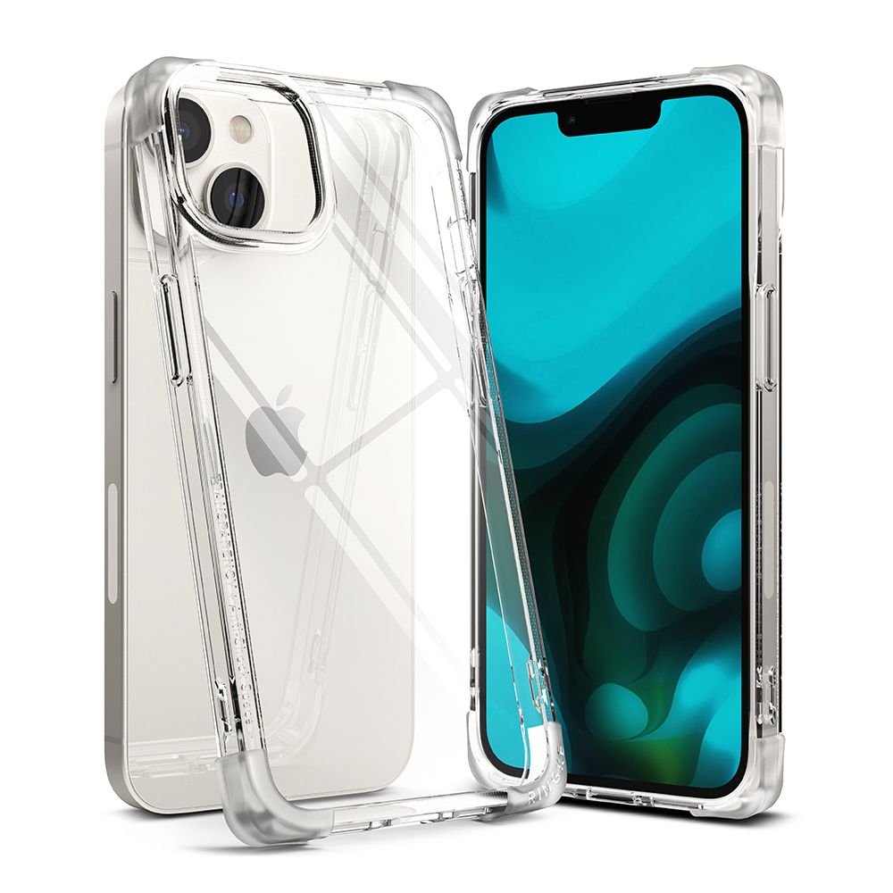 Ringke iPhone 14 Plus / iPhone 15 Plus Fusion Bumper Σκληρή Θήκη με Πλαίσιο Σιλικόνης - Διάφανη