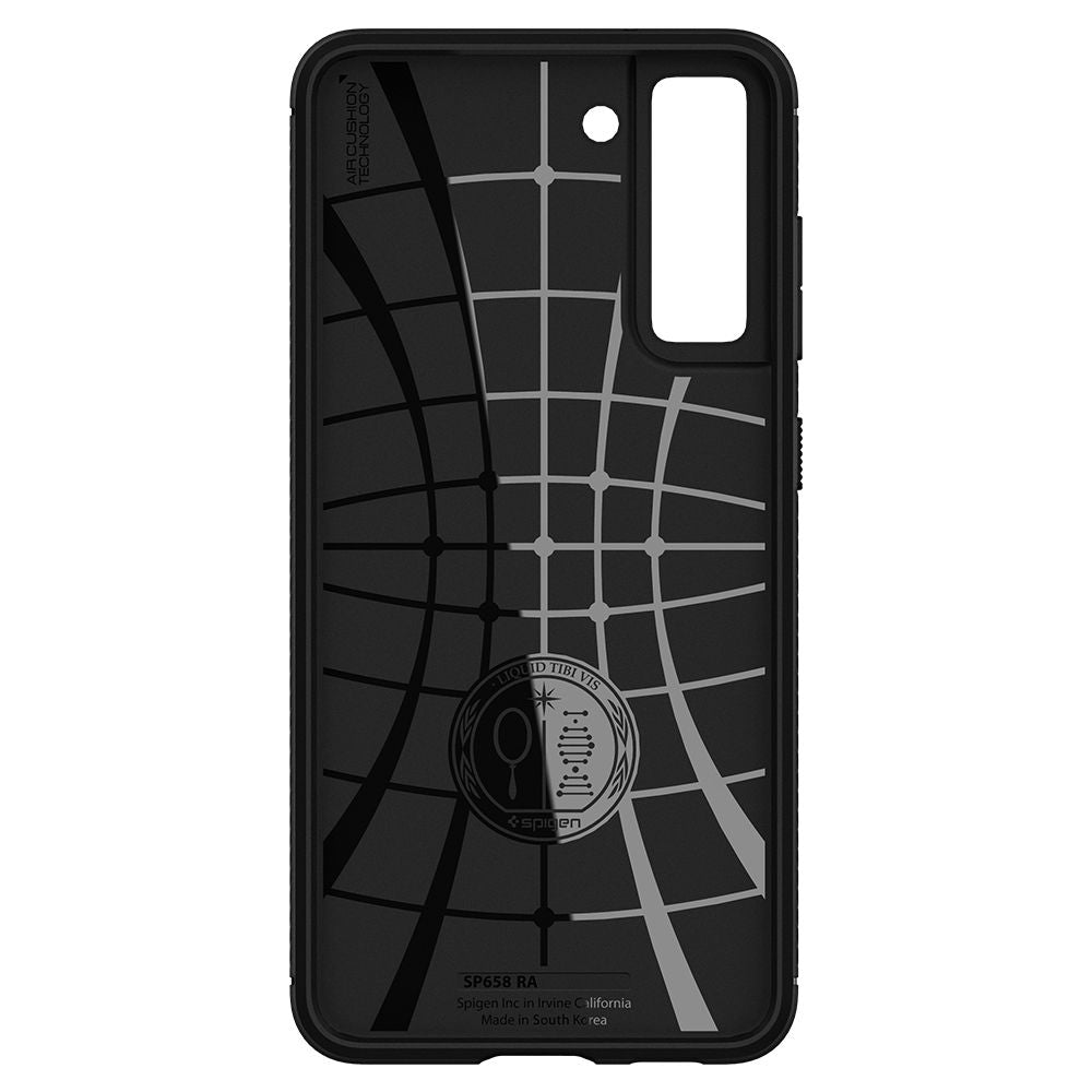Spigen Samsung Galaxy S21 FE Θήκη TPU Rugged Armor - Black Matte