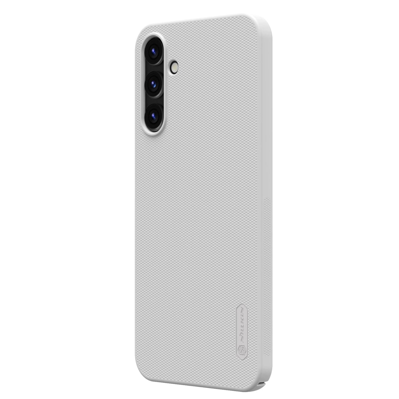 Nillkin Samsung Galaxy A15 4G / A15 5G Super Frosted Shield Σκληρή Θήκη με Πλαίσιο Σιλικόνης - White