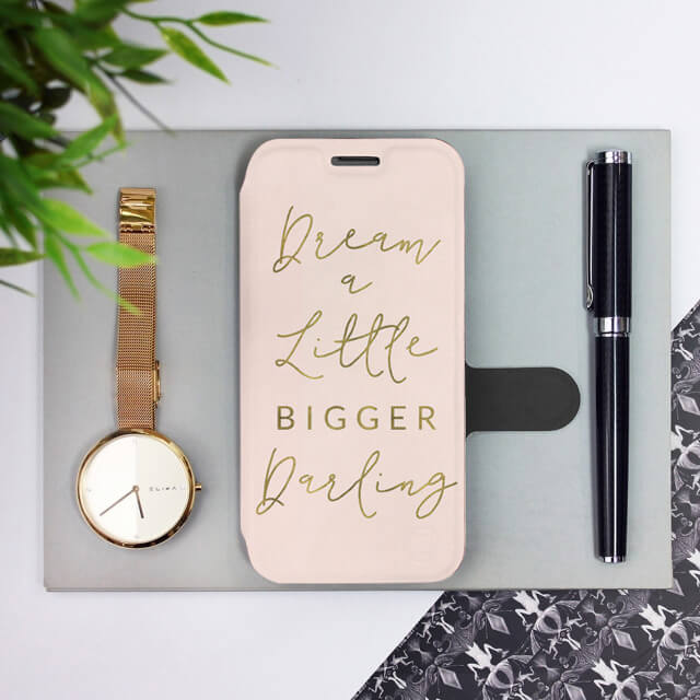 Mobiwear iPhone 13 Pro Max Θήκη Βιβλίο Slim Flip - Design Pink Dream - M014S