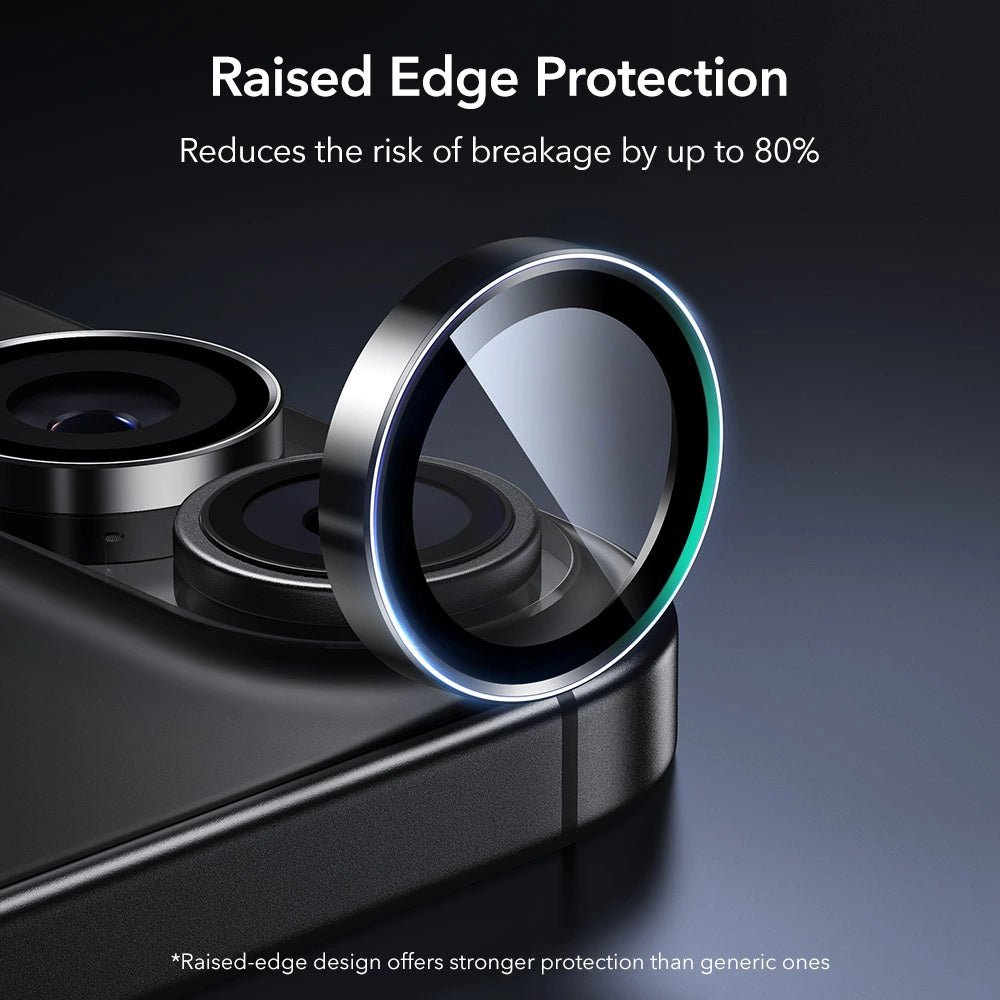 ESR iPhone 16 / iPhone 16 Plus / iPhone 17 Armorite - Αντιχαρακτικό Γυαλί για την Κάμερα - Black