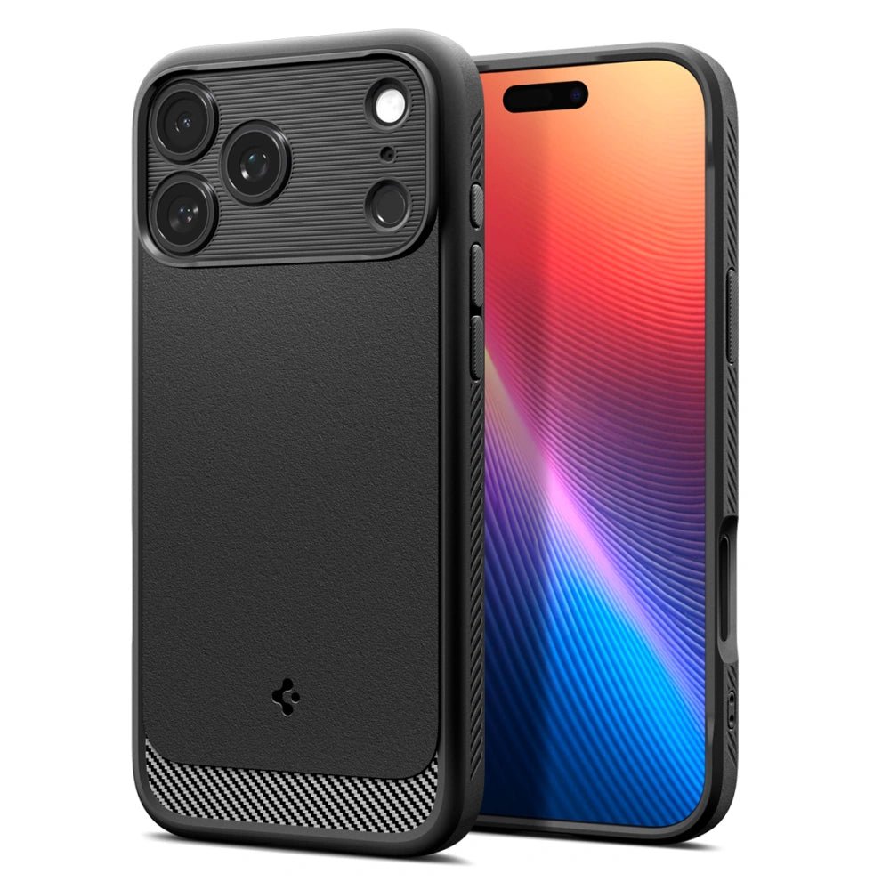 Spigen iPhone 17 Pro Max - Rugged Armor Mag - Θήκη TPU με MagSafe - Matte Black