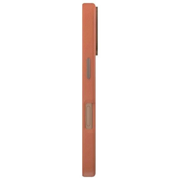 Uniq iPhone 16 Pro - Lyden MagClick - Σκληρή Θήκη με Επένδυση Συνθετικού Δέρματος και MagSafe - Terracotta