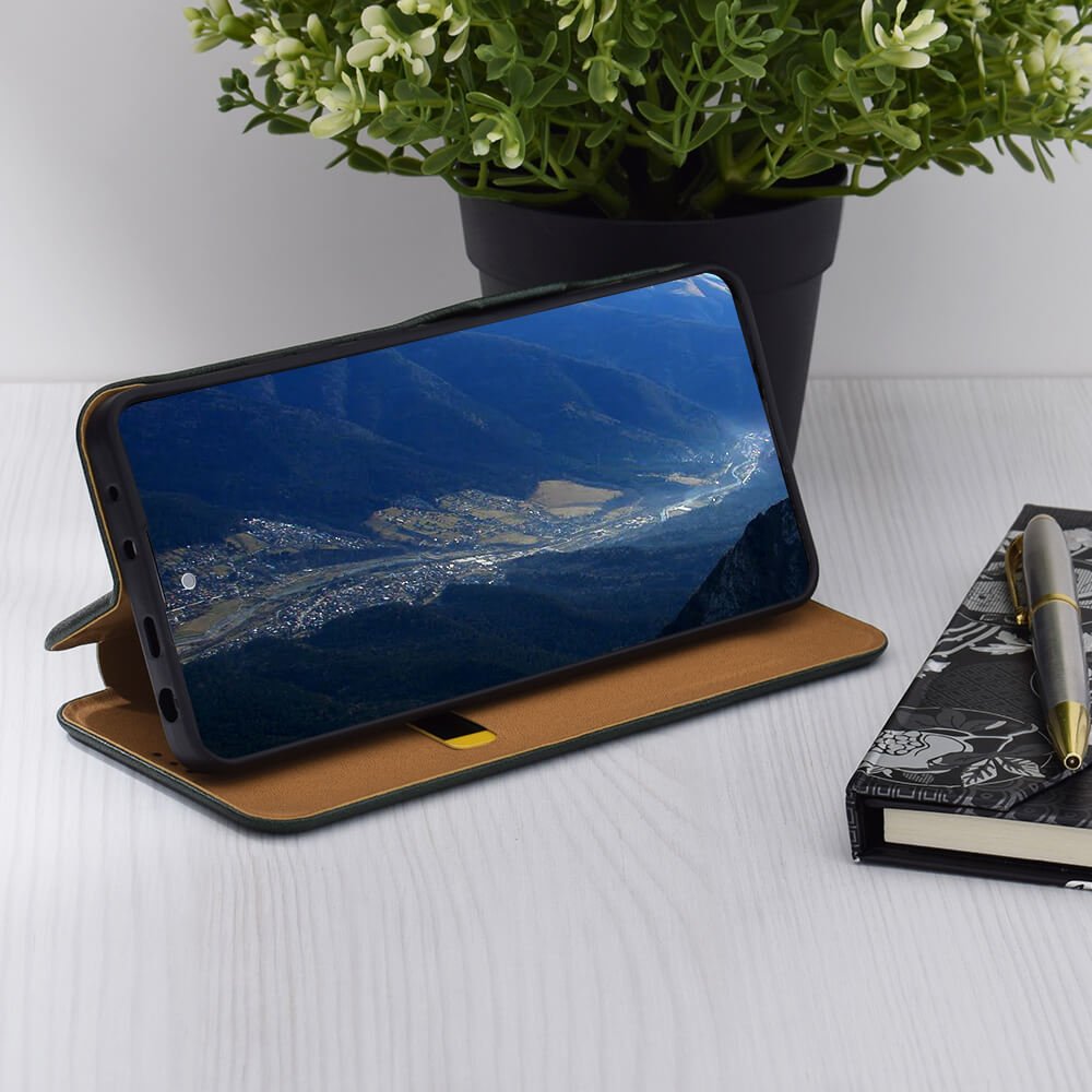 Techsuit Samsung Galaxy A16 4G / A16 5G - Safe Wallet Plus - Θήκη Βιβλίο - Green