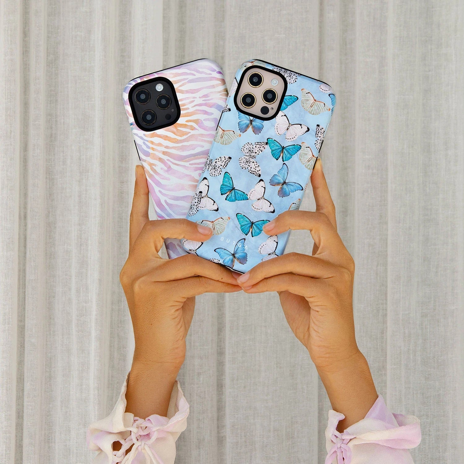 Burga Samsung Galaxy S22 Plus Fashion Tough Σκληρή Θήκη - Give Me Butterflies