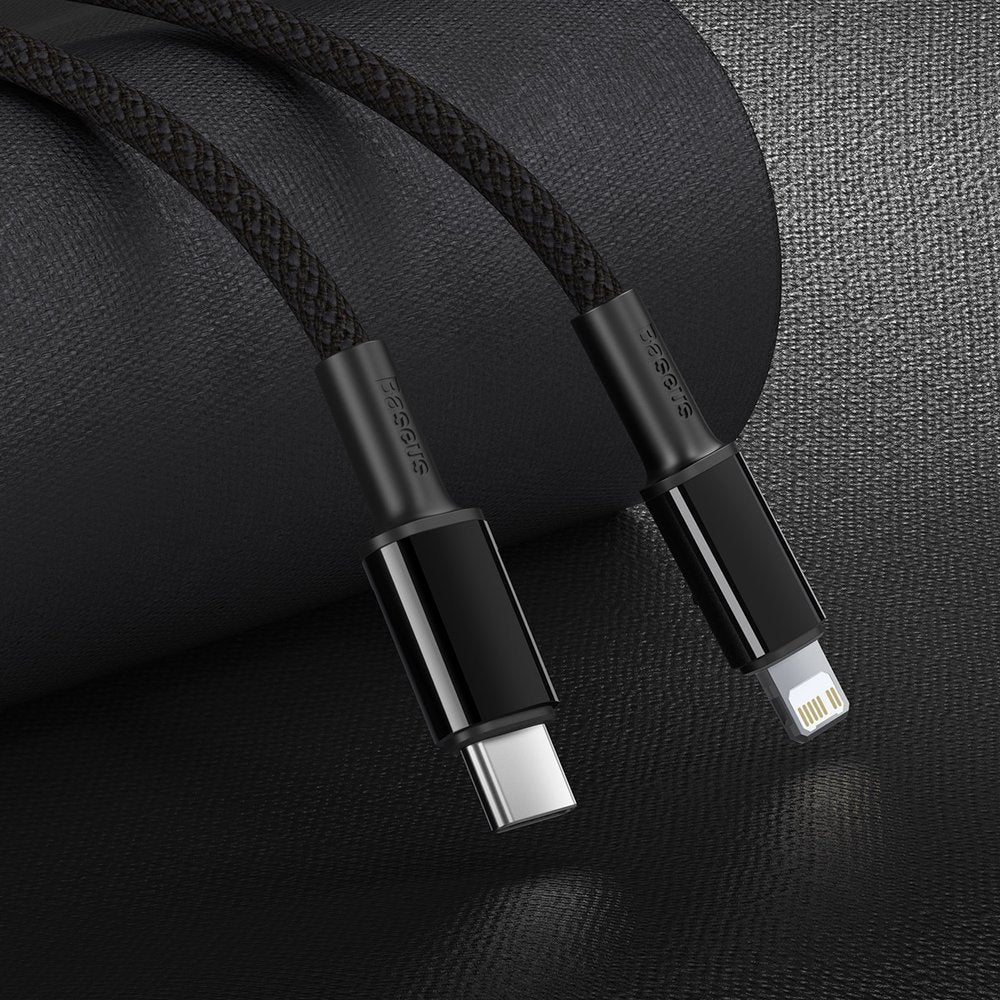 Baseus High Density PD 20W - Καλώδιο Δεδομένων και Φόρτισης Type - C to Lightning 2M - Black - CATLGD - A01