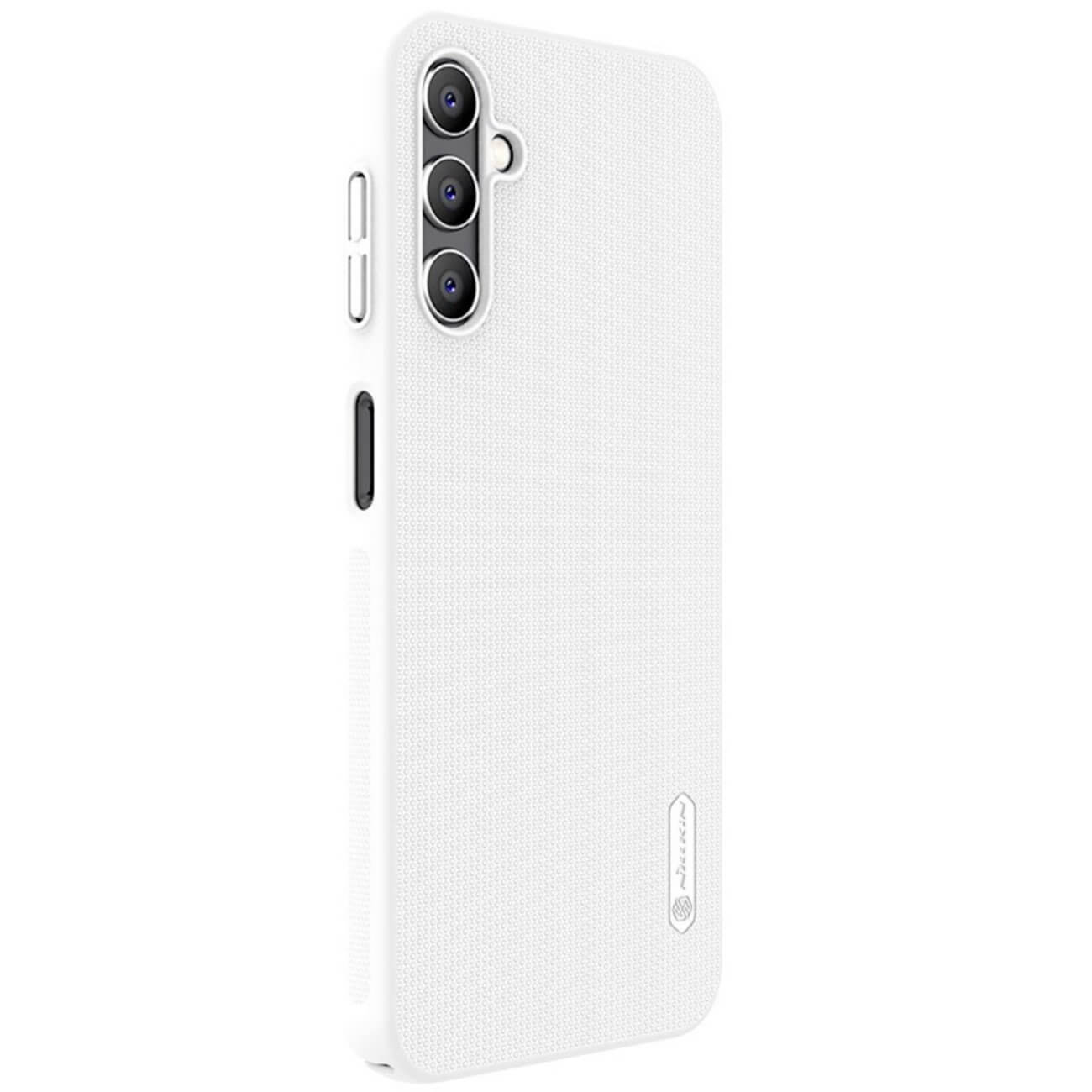 Nillkin Samsung Galaxy A14 5G Super Frosted Shield Σκληρή Θήκη με Πλαίσιο Σιλικόνης - White