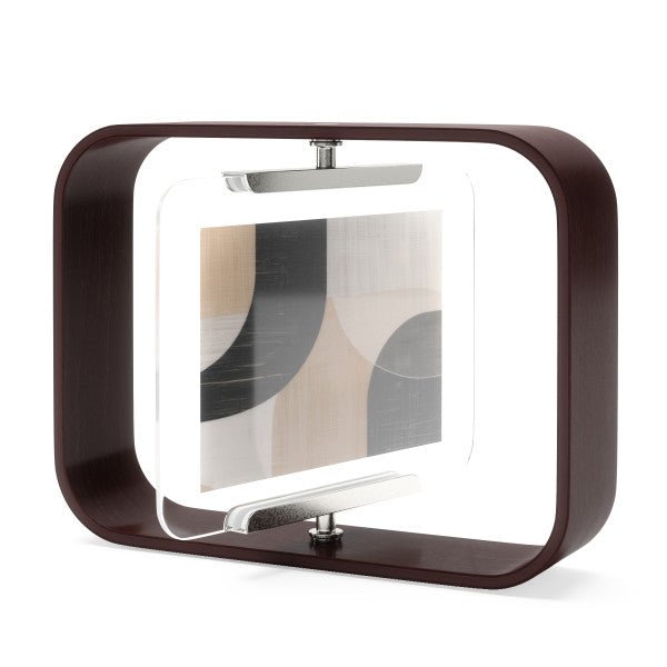 Umbra Bellwood Περιστρεφόμενη Κορνίζα - 22 x 16 x 5cm - Aged Walnut