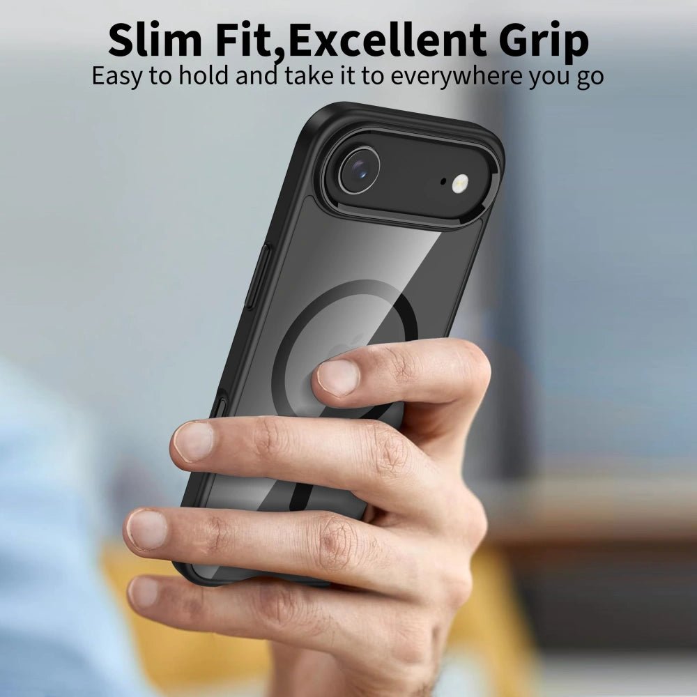 Tech - Protect iPhone Air MagMat - Σκληρή Θήκη με Πλαίσιο Σιλικόνης και MagSafe - Black / Διάφανη