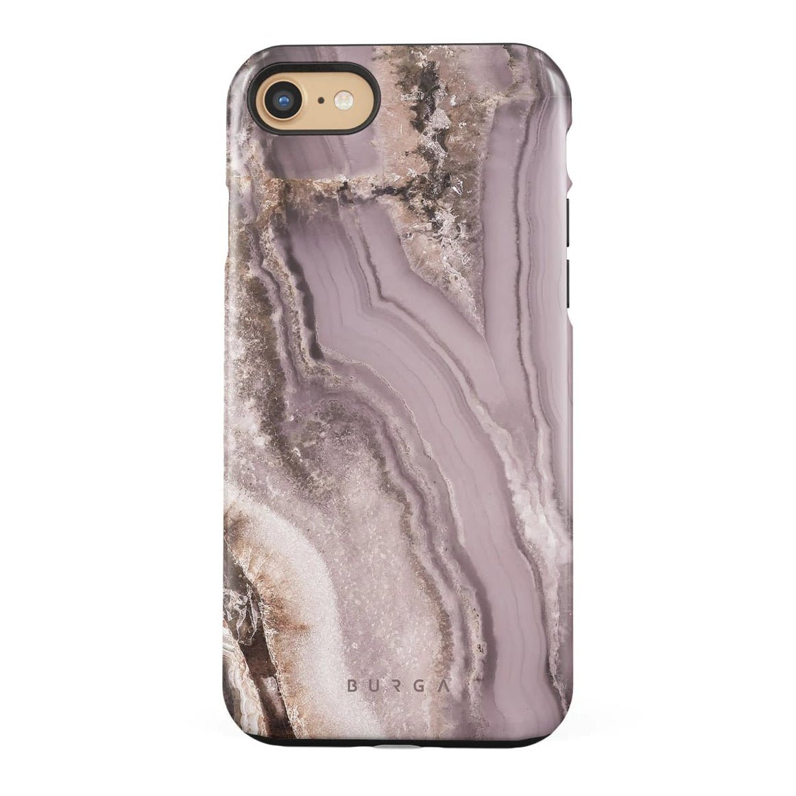 Burga iPhone SE 2022 / SE 2020 / 7 / 8 Fashion Tough Σκληρή Θήκη - Golden Taupe