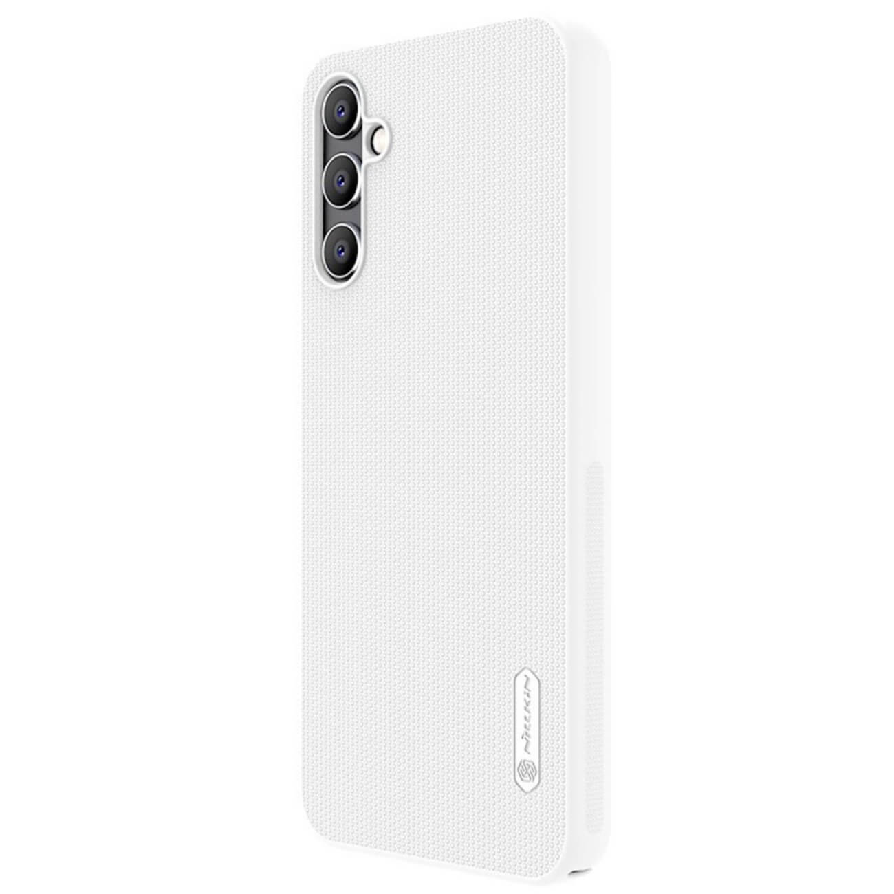 Nillkin Samsung Galaxy A14 5G Super Frosted Shield Σκληρή Θήκη με Πλαίσιο Σιλικόνης - White