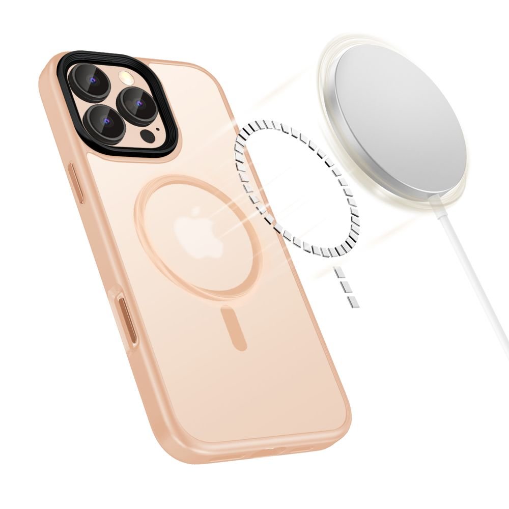 Tech - Protect iPhone 16 Pro MagMat Σκληρή Θήκη με Πλαίσιο Σιλικόνης και MagSafe - Matte Desert
