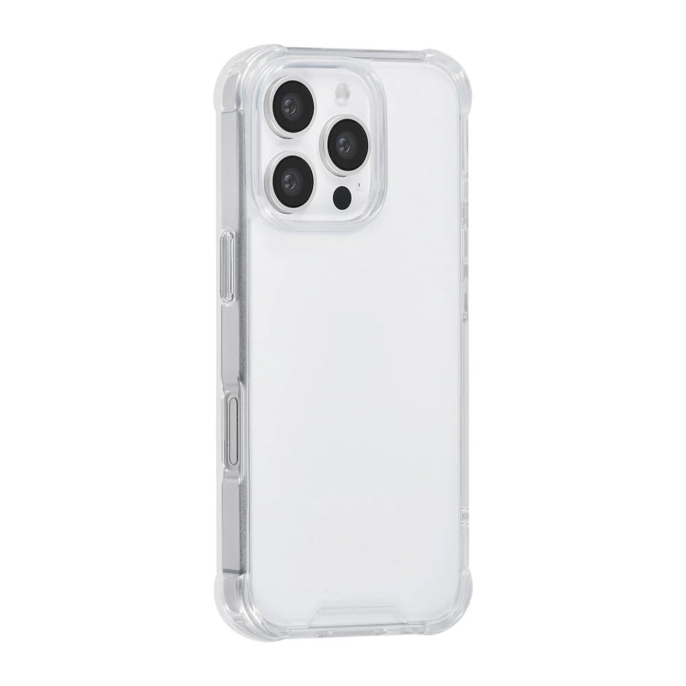 Tuniq iPhone 16 Pro Θήκη Σιλικόνης με Ενισχυμένες Γωνίες - Διάφανη