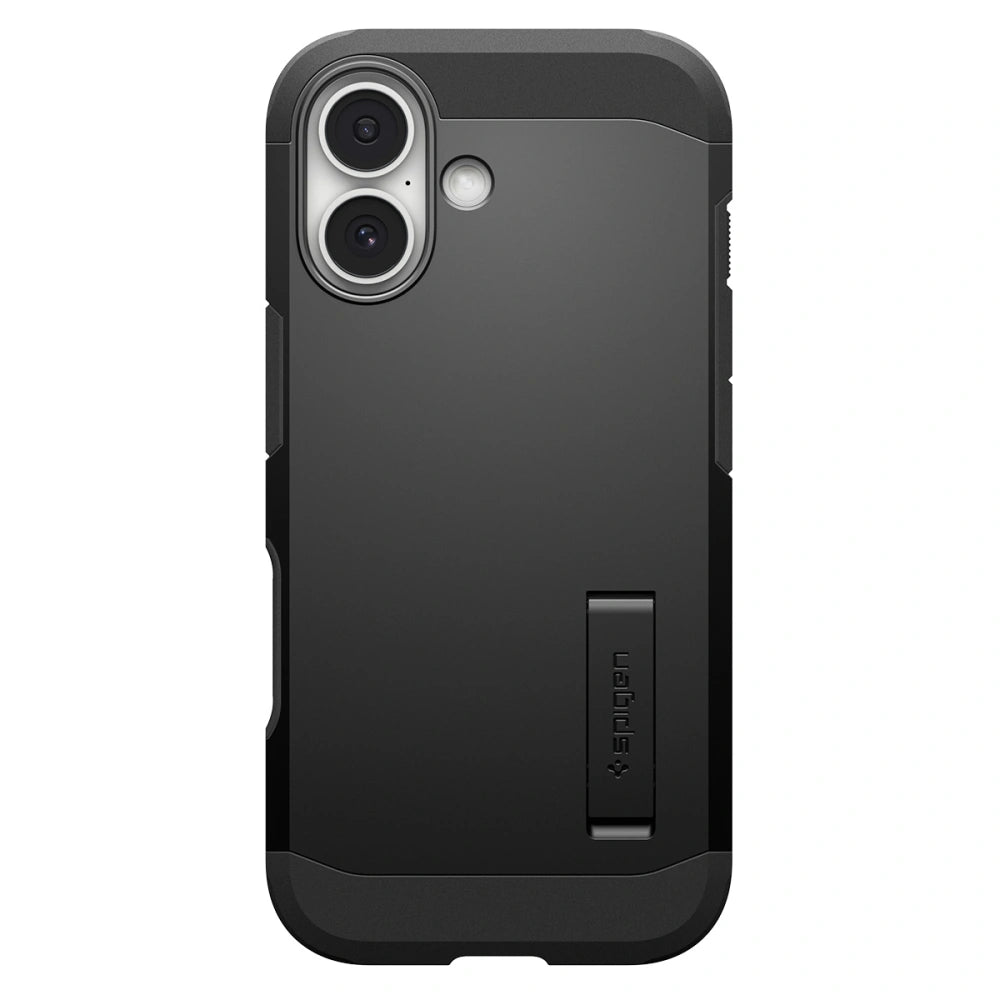 Spigen iPhone 17 - Tough Armor T Mag - MagSafe Σκληρή Θήκη με Πλαίσιο Σιλικόνης και Σταντ - Black