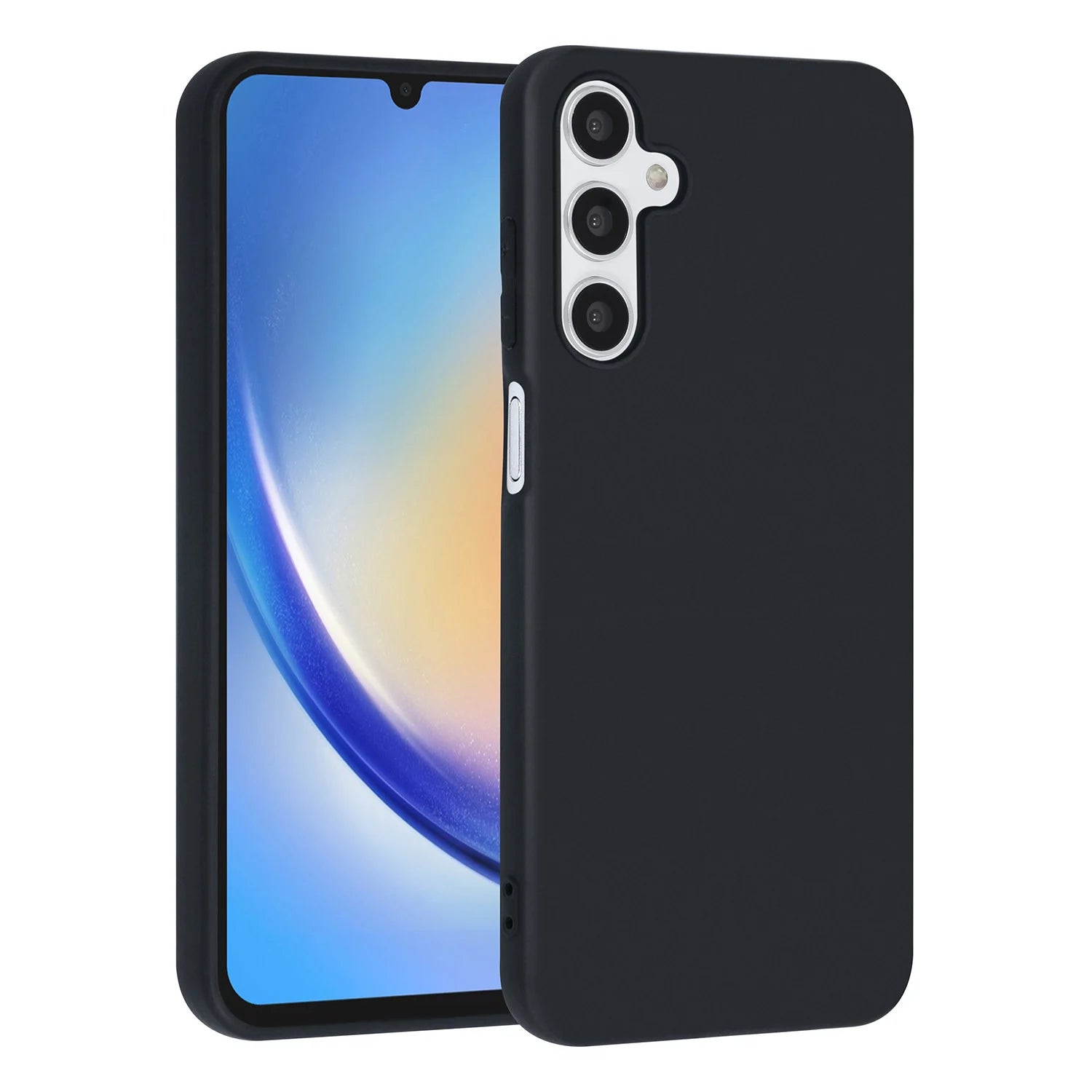 Tuniq Samsung Galaxy A15 4G / A15 5G Θήκη Σιλικόνης - Μαύρη