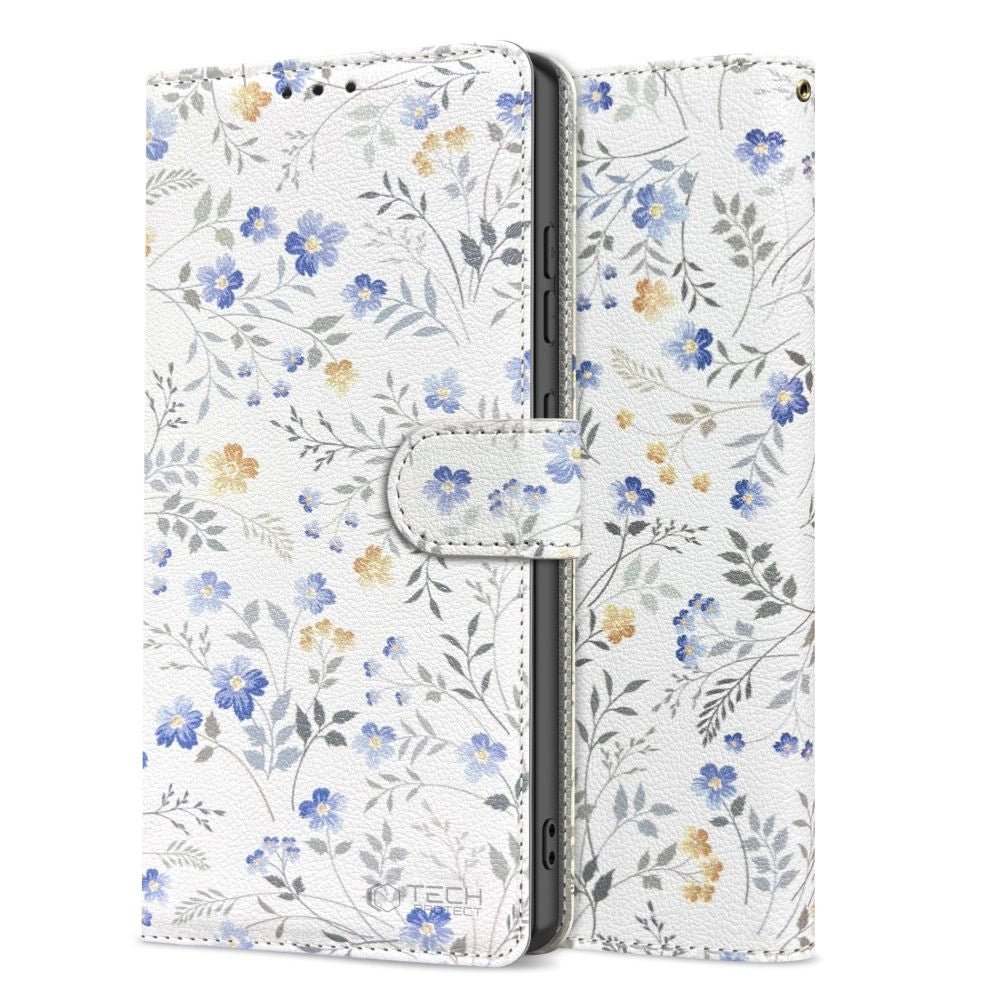Tech - Protect Samsung Galaxy A56 5G Θήκη Πορτοφόλι Stand από Δερματίνη - Spring Flowers
