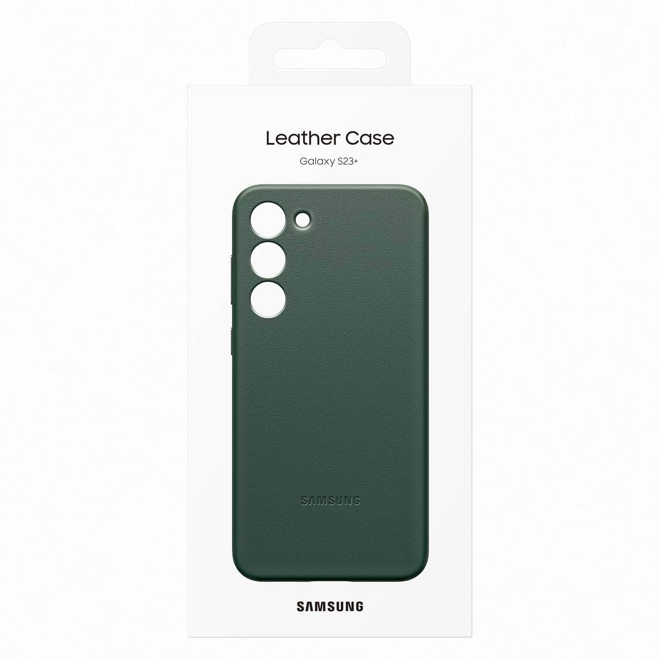Samsung Genuine Leather Cover Samsung Galaxy S23+ Θήκη από Γνήσιο Δέρμα - Green - EF - VS916LGEGWW