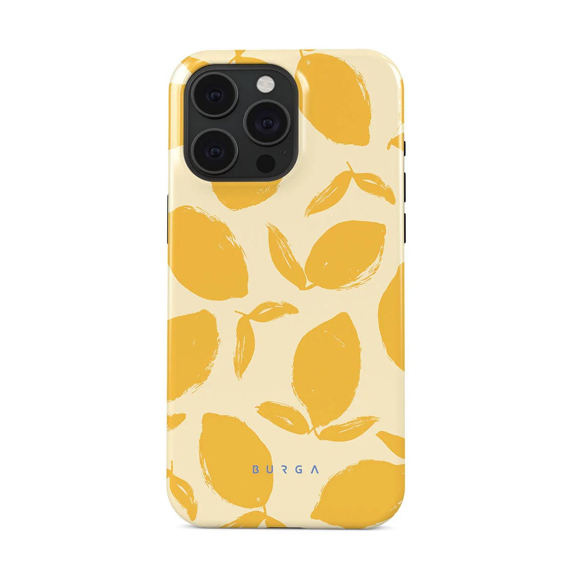 Burga iPhone 15 Pro Fashion Tough MagSafe Σκληρή Θήκη με MagSafe - Lemon Tart