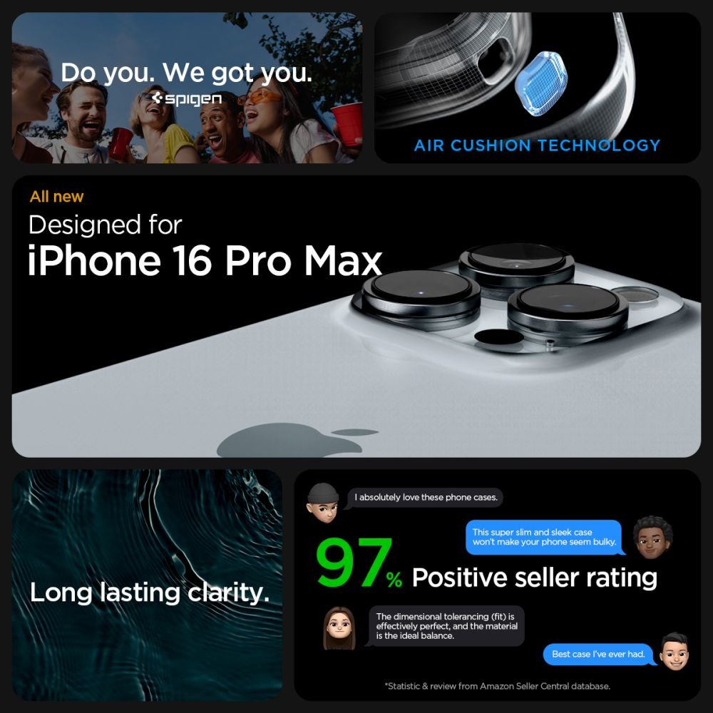 Spigen iPhone 16 Pro Max Ultra Hybrid Σκληρή Θήκη με Πλαίσιο Σιλικόνης - Natural Titanium