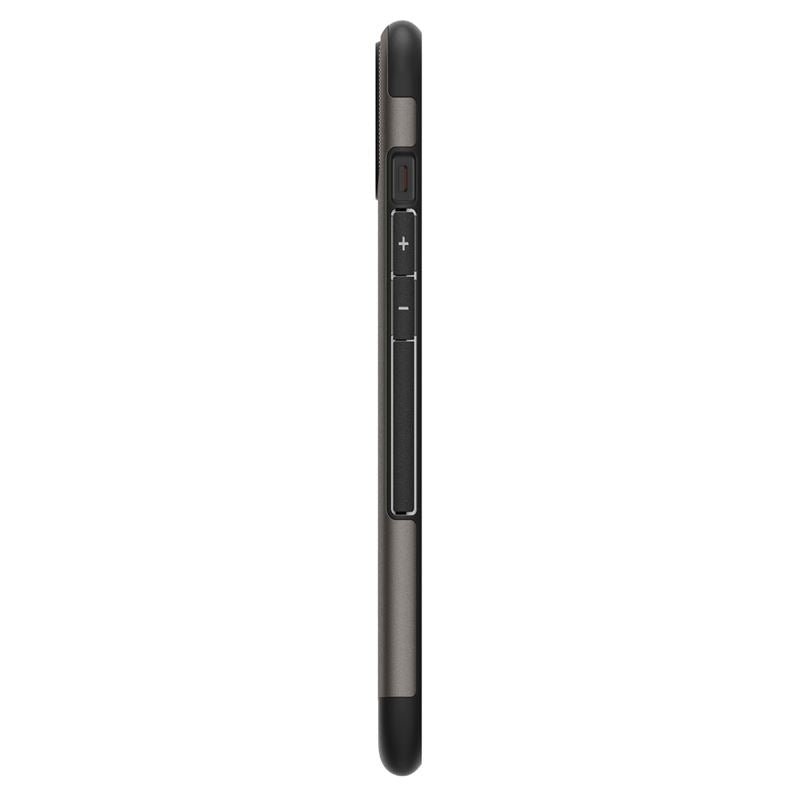 Spigen iPhone 15 Plus Slim Armor Mag Σκληρή Θήκη με Stand και MagSafe - Gunmetal