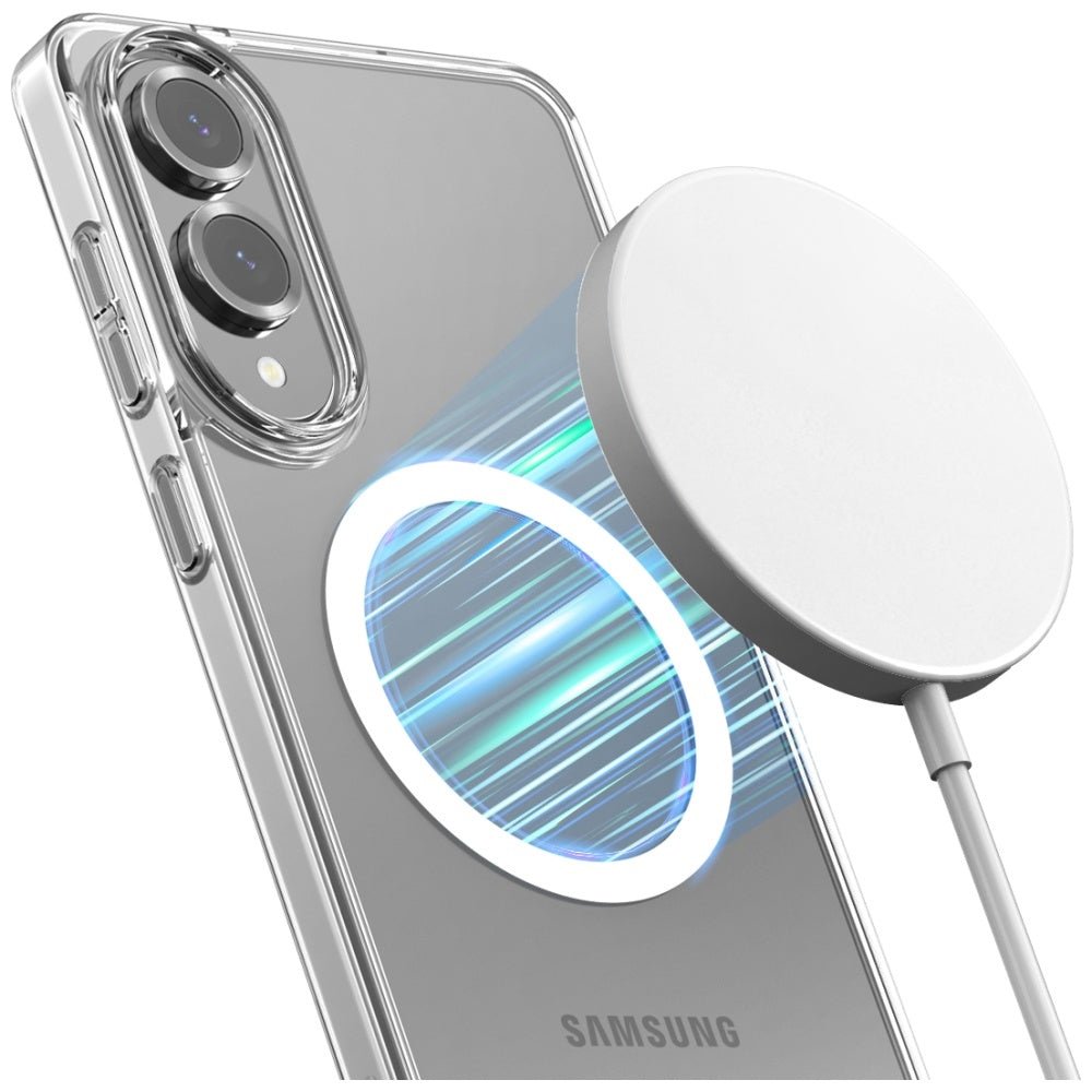 Araree Samsung Galaxy S25 Edge Duple M Σκληρή Θήκη με Πλαίσιο Σιλικόνης και MagSafe - Διάφανη Ματ