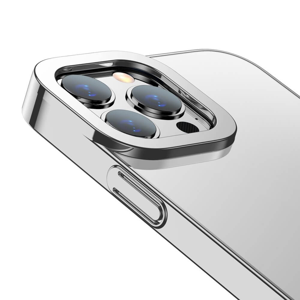 Baseus Glitter Electroplating Σκληρή Θήκη για iPhone 13 Pro - Silver - ARMC000412