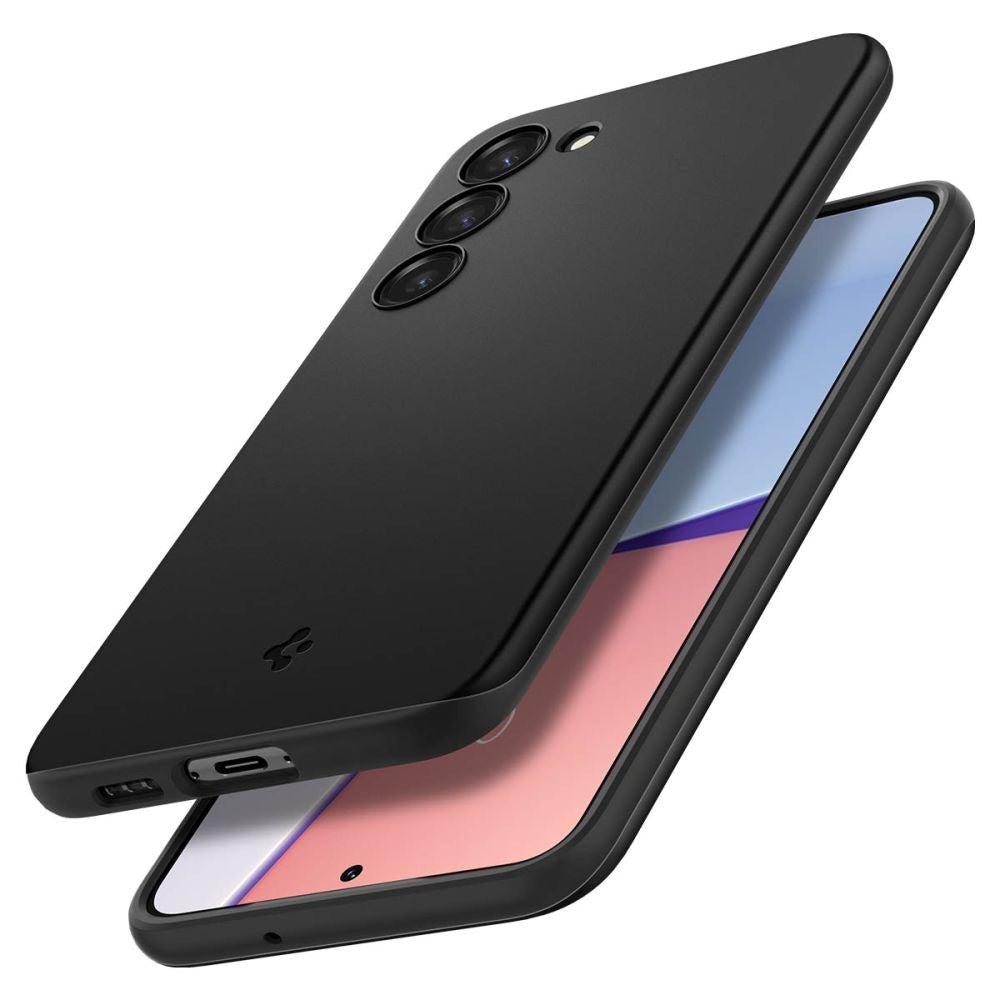 Spigen Samsung Galaxy S23+ Thin Fit Σκληρή Θήκη - Black