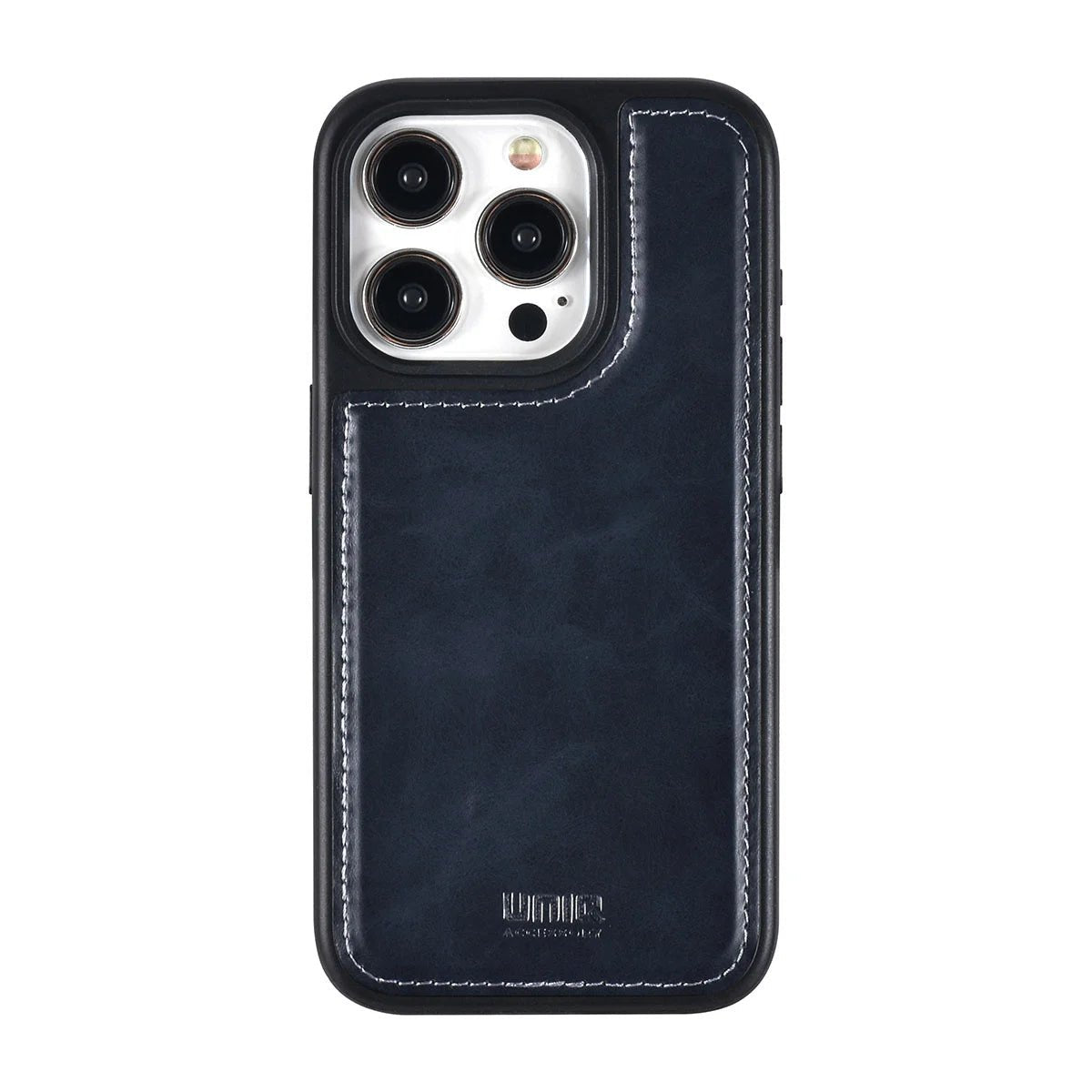 Tuniq iPhone 15 Pro - 2 σε 1 - Θήκη Πορτοφόλι από Δερματίνη με Αποσπώμενη Θήκη - Μπλε