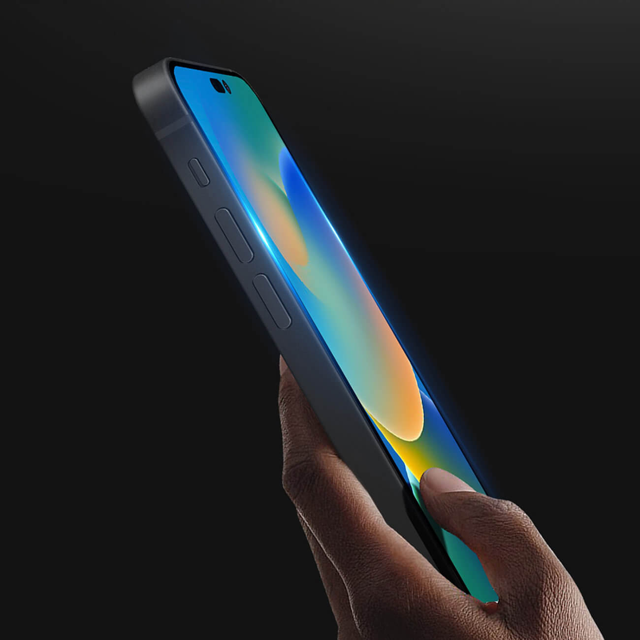 Dux Ducis iPhone 14 Pro Max 10D 9H Full Screen Case Friendly Tempered Glass Αντιχαρακτικό Γυαλί Οθόνης - Black