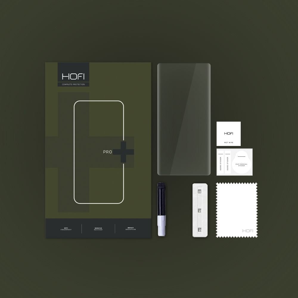 Hofi Samsung Galaxy S23 Ultra UV Glass Pro+ 0.3mm 9H Full Screen Αντιχαρακτικό Γυαλί Οθόνης - Διάφανο