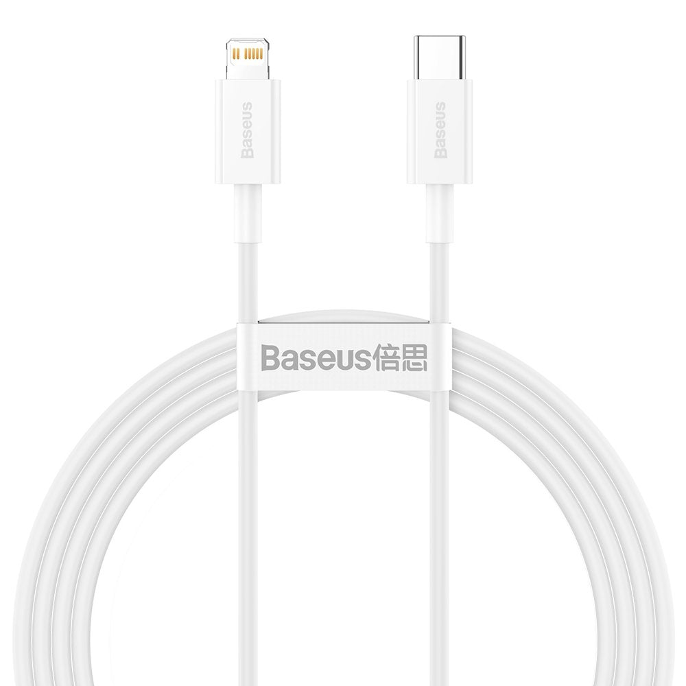 Baseus Superior Series Καλώδιο Δεδομένων και Φόρτισης 20W 1.5m - Type C to Lightning - White - CATLYS - B02