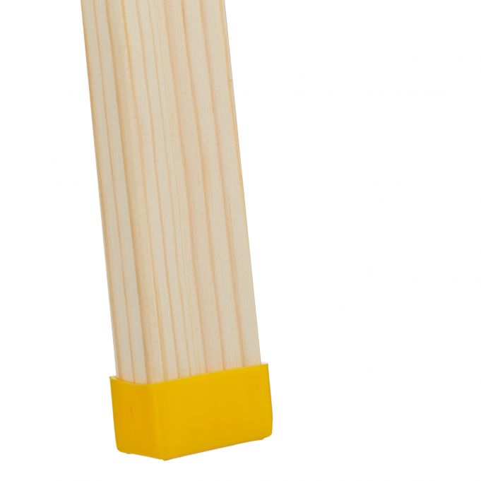 Relaxdays Double Sided Chalkboard Whiteboard - Πίνακας Διπλής Όψης για Παιδιά - 24cm x 34cm - Natural - 4052025272371