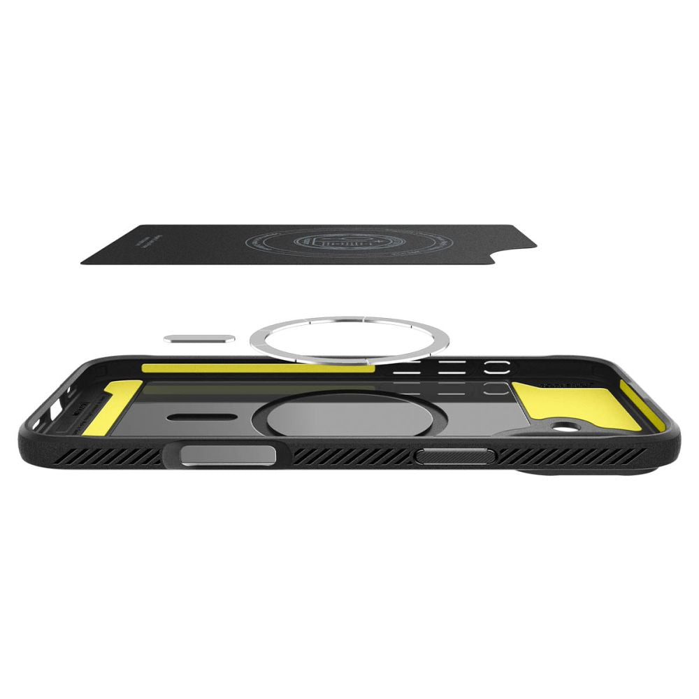 Spigen iPhone 16 Plus Rugged Armor Mag Θήκη TPU με MagSafe - Matte Black