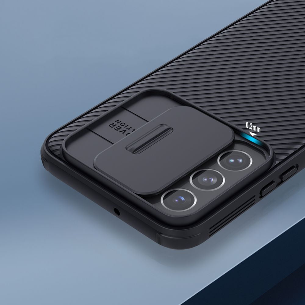 Nillkin Samsung Galaxy S22 CamShield Pro Σκληρή Θήκη με Κάλυμμα για την Κάμερα - Black