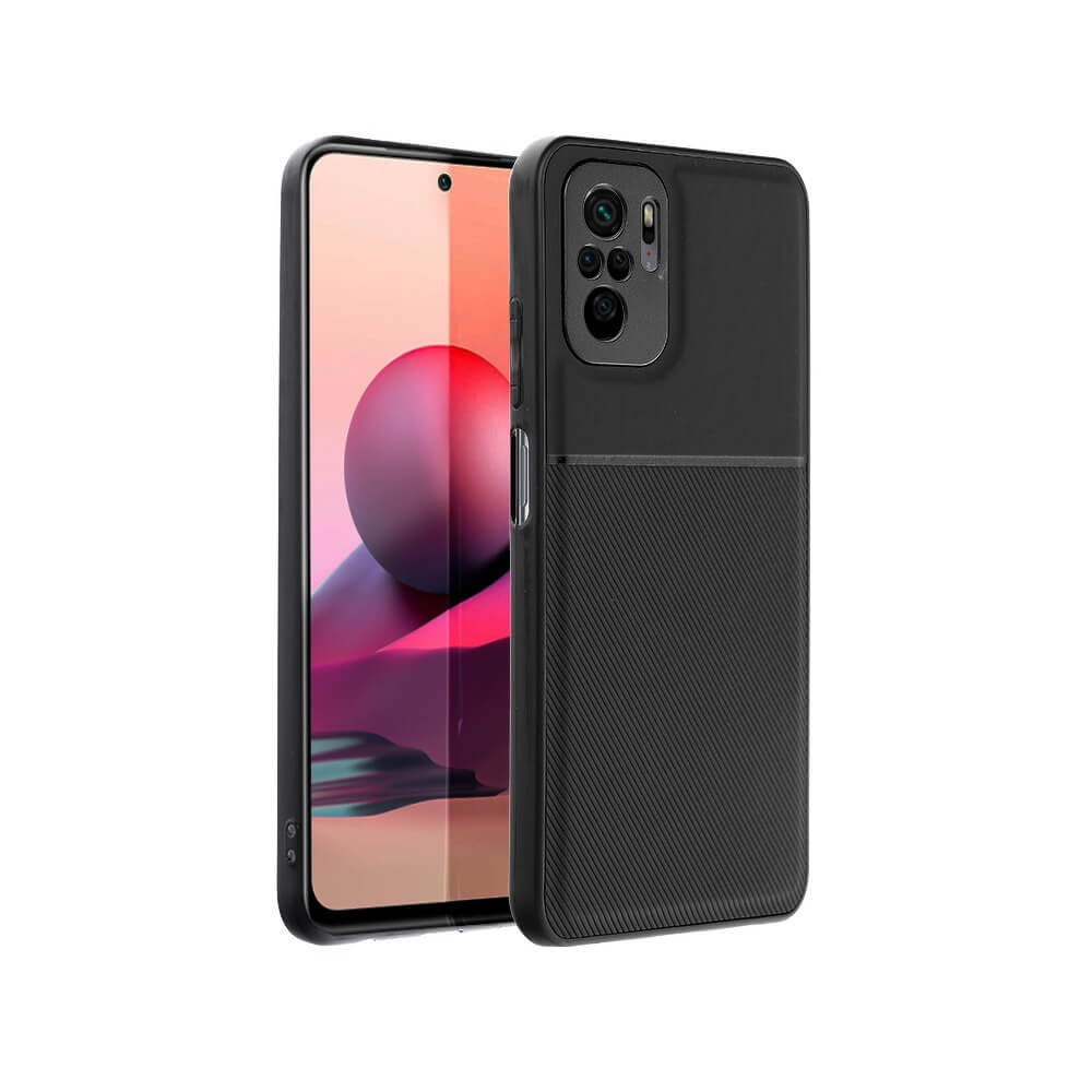 Forcell Xiaomi Redmi Note 11 Pro / Note 11 Pro 5G Noble Σκληρή Θήκη με Πλαίσιο Σιλικόνης - Black