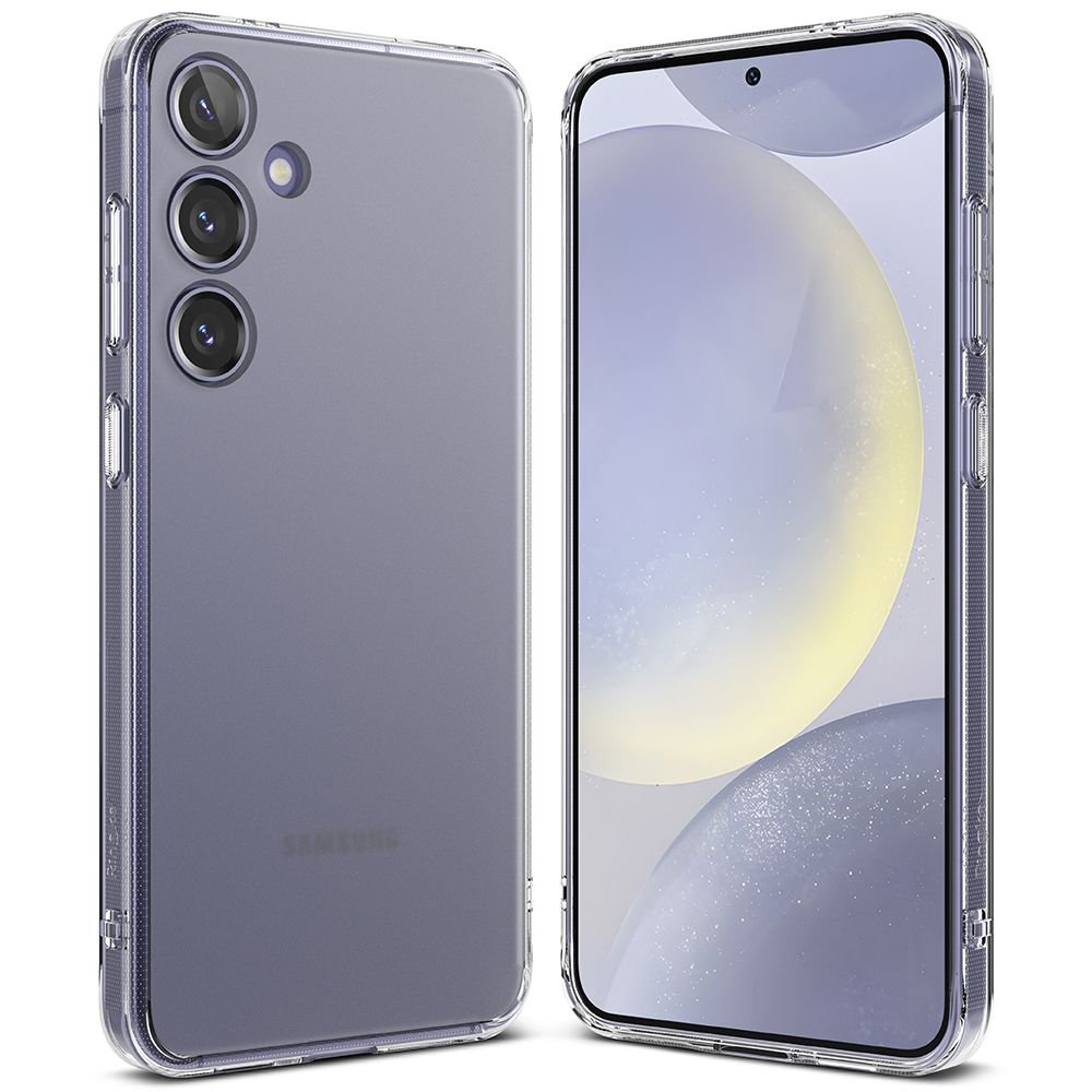 Ringke Samsung Galaxy S24 Fusion Σκληρή Θήκη με Πλαίσιο Σιλικόνης - Ματ Διάφανη