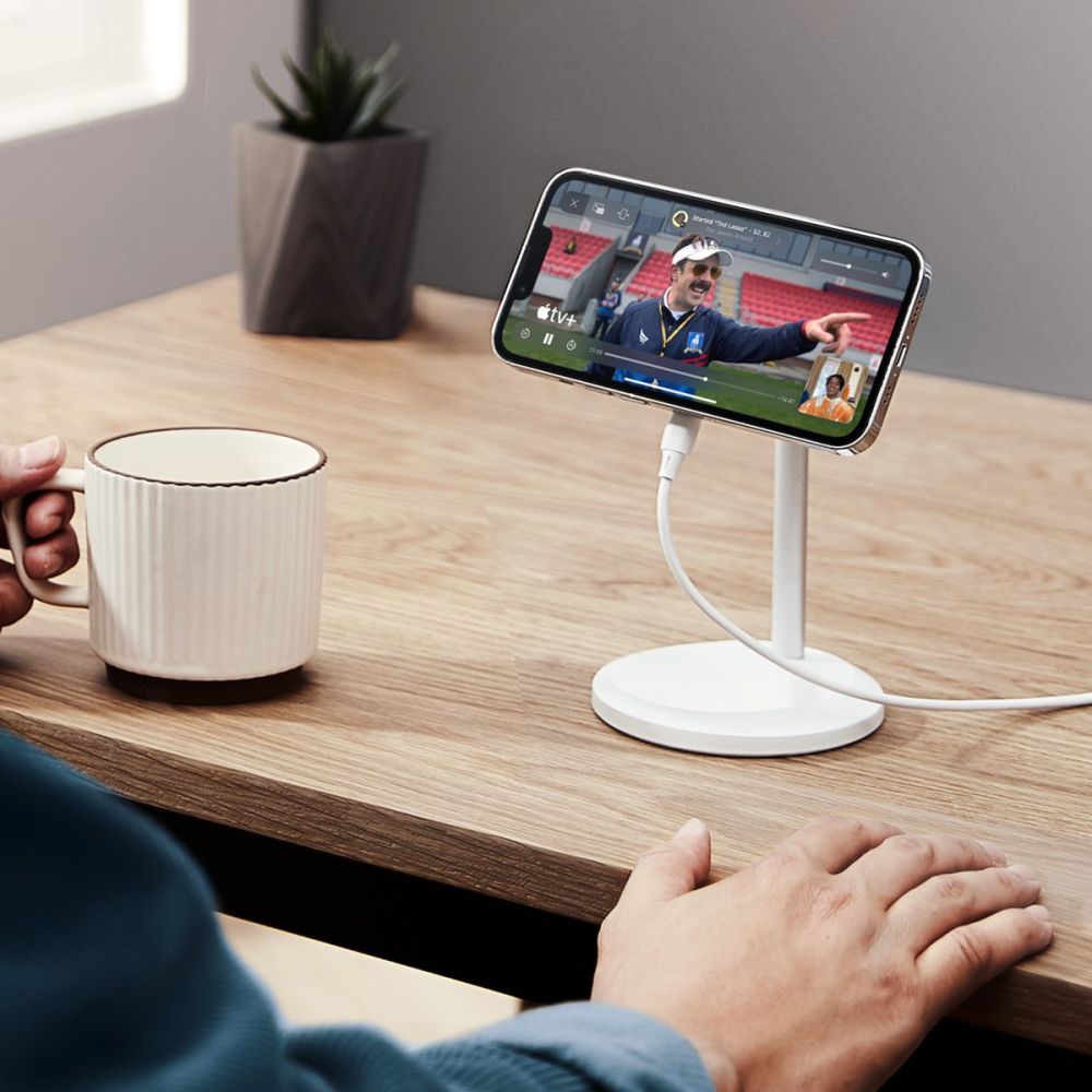 ESR HaloLock Shift Μαγνητική Βάση με Ασύρματη Φόρτιση MagSafe 15W - White